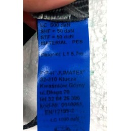 Transport straps for securing luggage sa082 1000kg 6m