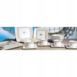 Set of 4 navy blue spoons, melamine Gimex