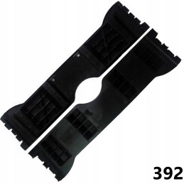 Corrugating plate, sliding roof connector sesam 392 400 plastic joint