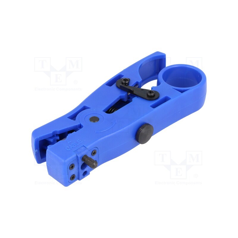 1 pcs x GOLDTOOL - TTK-055 - Stripping tool, Øcable: 0.26÷8mm, Wire: round,flat, 125mm, STP,UTP