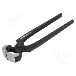 1 pcs x STANLEY - 2-84-184 - Pliers, end,cutting, 225mm, with side face, tag