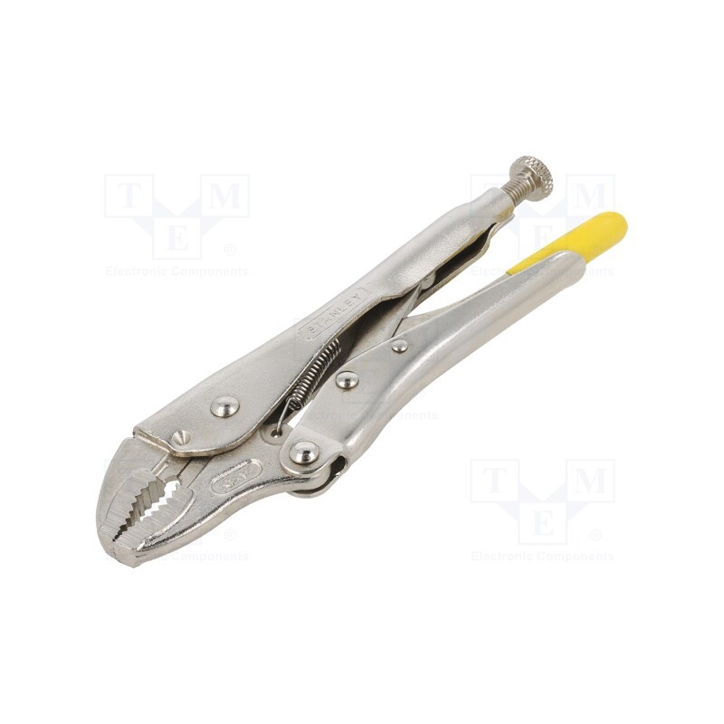 1 pcs x STANLEY - 0-84-808 - Pliers, Morse's,locking, 185mm