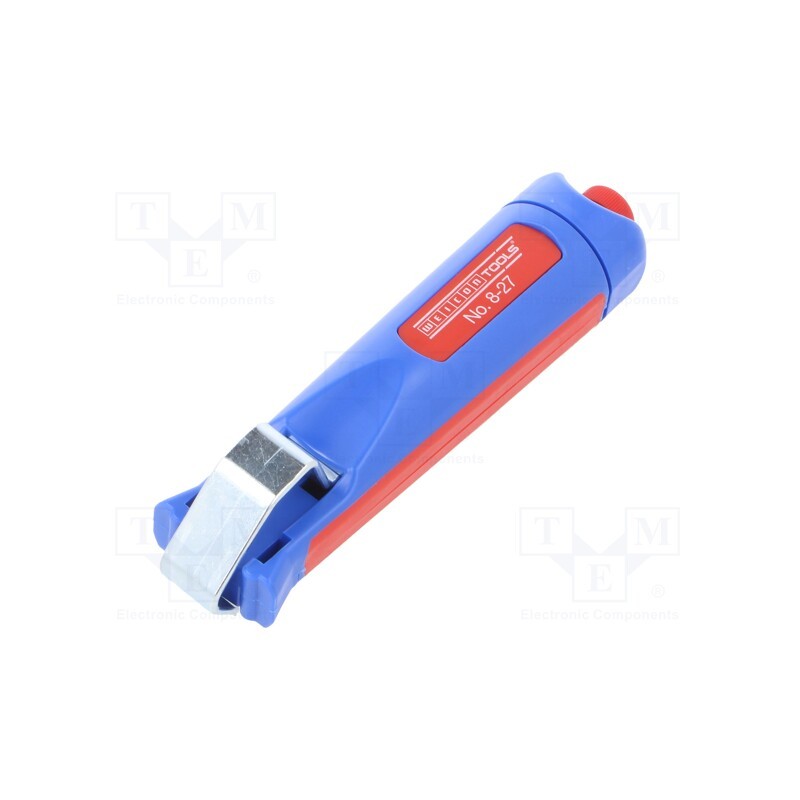 1 pcs x WEICON - NO. 8-27 - Stripping tool, Øcable: 8÷28mm, Wire: round, Tool length: 140mm