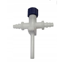 Flow water drain valve for hose diameter 10 and 12 mm, Reich thread