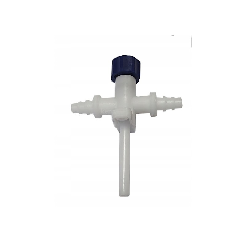 Flow water drain valve for hose diameter 10 and 12 mm, Reich thread