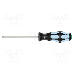 1 pcs x WERA - 5032057001 - Screwdriver, Torx®, TX30, Blade length: 115mm, Overall len: 220mm