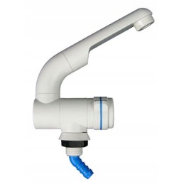 Barwig faucet with spout for a yacht and a camper