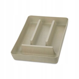 Koziol Rio beige cutlery organizer for drawer