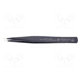 1 pcs x BERNSTEIN - 5-077-13 - Tweezers, Blade tip shape: sharp, Tweezers len: 130mm, ESD