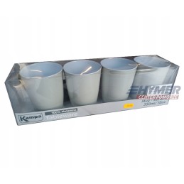 Kampa Heritage Seraph Gray mugs, 4 pcs, 100 melamine