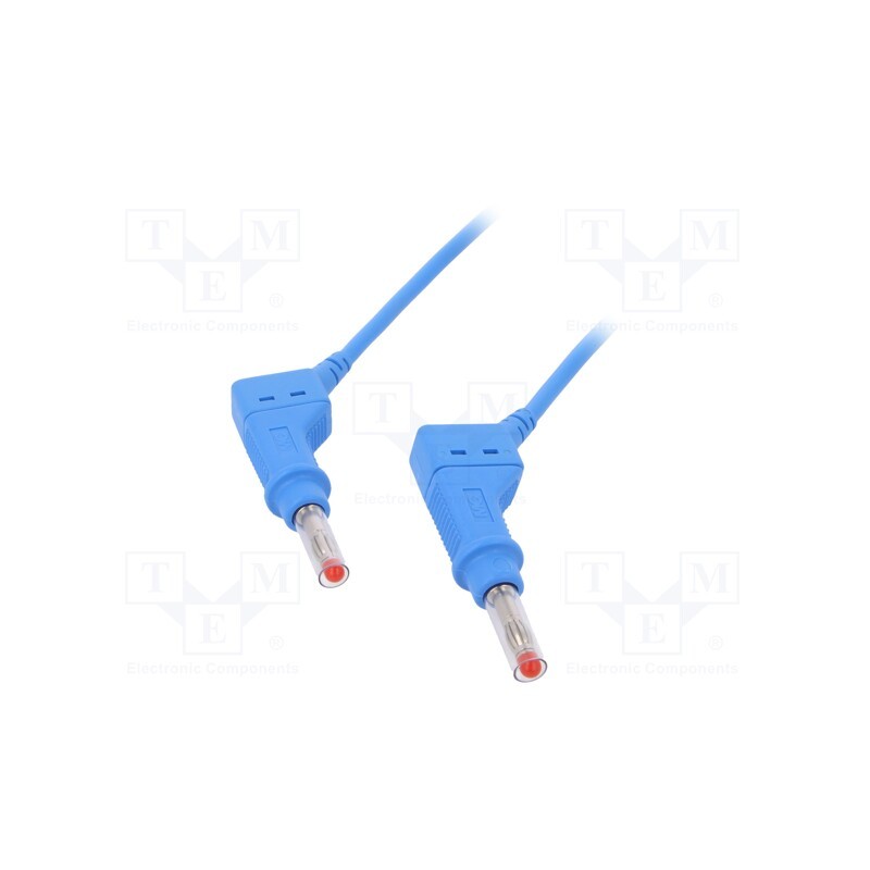 1 pcs x STu00c4UBLI - 66.9407-15023 - Connection cable, 32A, banana plug 4mm,both sides, Len: 1.5m