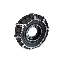 Forklift snow chains 27x10 12