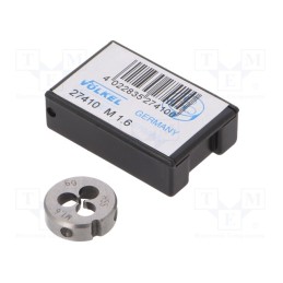 1 pcs x Vu00d6LKEL - 27410 - Threading die, high speed steel stal szybkotnąca HSS, M1,6