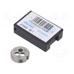 1 pcs x Vu00d6LKEL - 27402 - Threading die, high speed steel stal szybkotnąca HSS, M1, 0.25