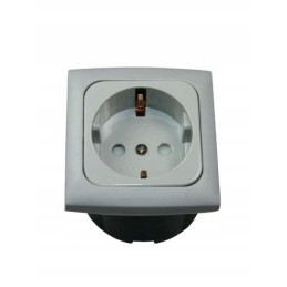 C line socket, isobox frame, gray haba