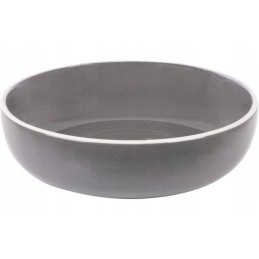 Tourist plate made of melamine, deep dolomite