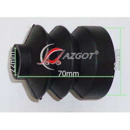 Rubber bellows of the brake pump, distributor, trolley