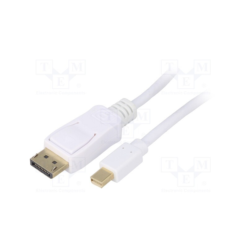 1 pcs x Goobay - 52858 - Cable, DisplayPort 1.1, DisplayPort plug,mini DisplayPort plug