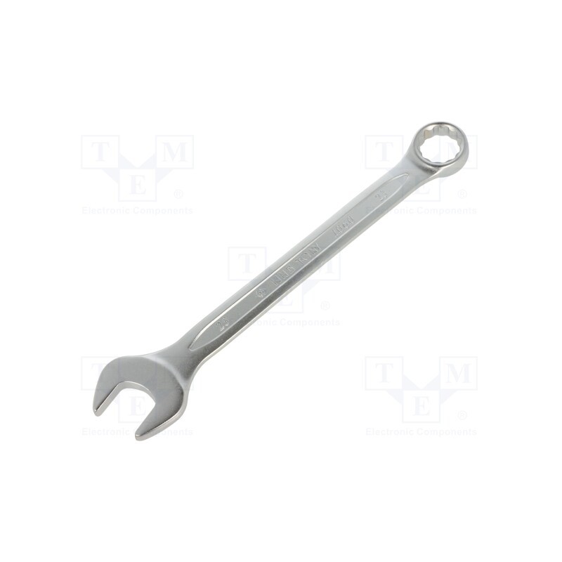 1 pcs x KING TONY - 1060-23 - Wrench, combination spanner, 23mm, Chrom-vanadium steel, L: 275mm