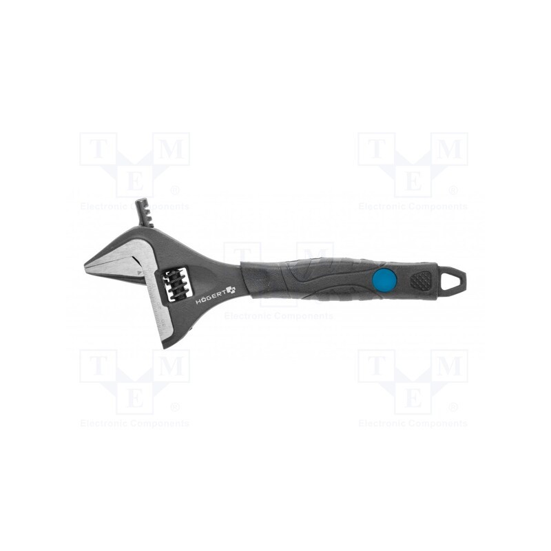 1 pcs x Hu00d6GERT TECHNIK - HT1P563 - Wrench, adjustable, 210mm, Max jaw capacity: 40mm