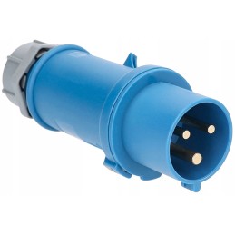 Cee male plug 3 pin as schwabe 230v