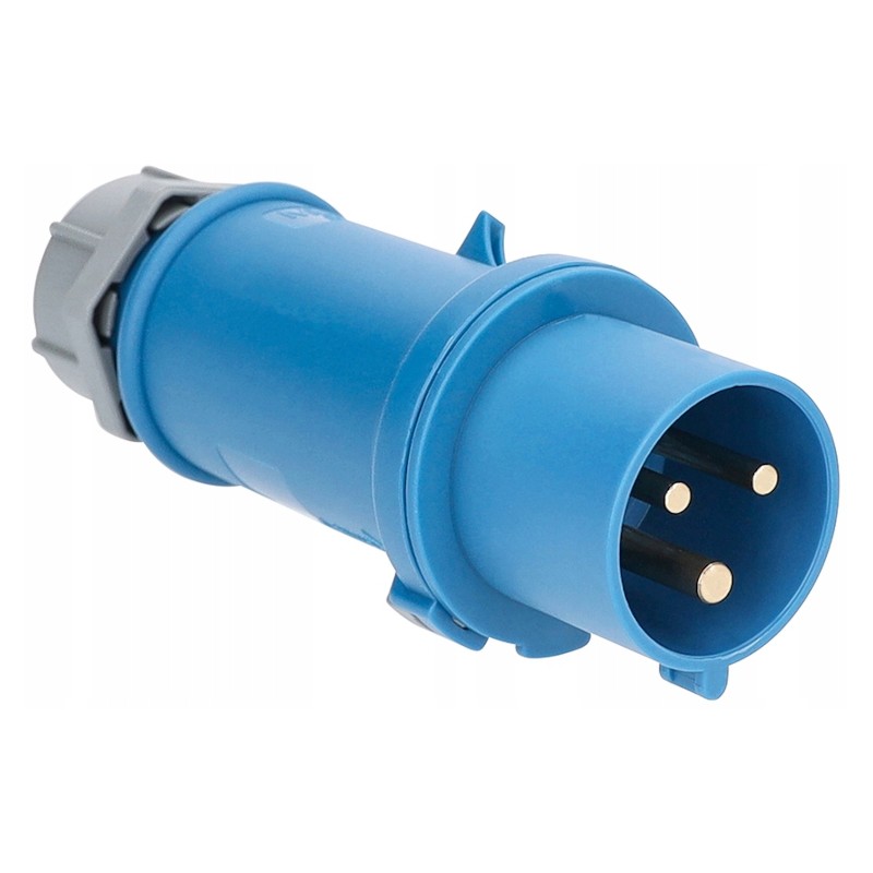 Cee male plug 3 pin as schwabe 230v