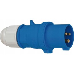 Cee male plug 3 pin as schwabe 230v