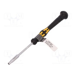 1 pcs x WERA - 5030414001 - Screwdriver, 6-angles socket, precision, ESD, Blade length: 60mm