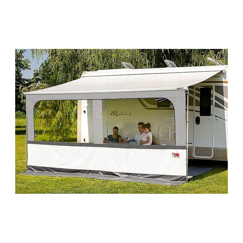 Front wall with window for the Blocker Pro 400 Fiamma awning