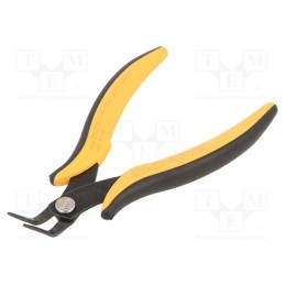 1 pcs x PIERGIACOMI - PN 2002 PM - Pliers, curved,smooth gripping surfaces,flat, 147mm