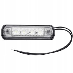 LED marker lamp on a white rubber base