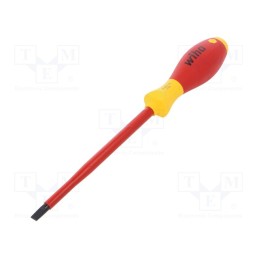 1 pcs x WIHA - 829 - Screwdriver, insulated, slot, 6,5x1,2mm, Blade length: 150mm
