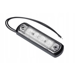 LED marker lamp on a white rubber base