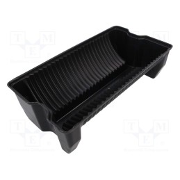 1 pcs x EUROSTAT GROUP - 24-204-9453 - SMD reel stand, ESD, 362x188x102mm, black, &lt,100kΩ