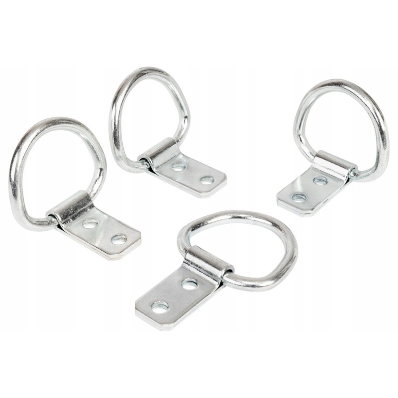 Floor mounts for trailers, 4x load hitch