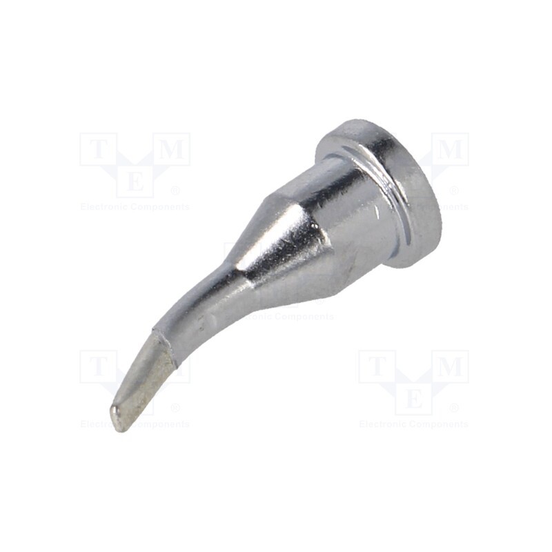 1 pcs x WELLER - T0054442899 - Tip, bent chisel, 1.2x0.4mm, bent 30°