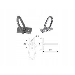 Onboard grab hook holder h 37 10 pcs
