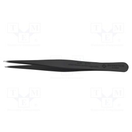 1 pcs x BERNSTEIN - 5-064-13 - Tweezers, Blade tip shape: round, Tweezers len: 120mm, ESD