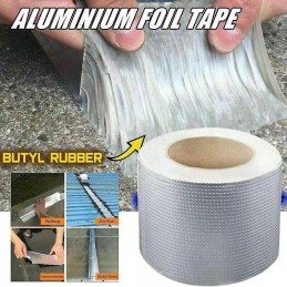 Butyl tape adhesive foil for camper and trailer, sealing adhesive