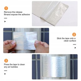 Butyl tape adhesive foil for camper and trailer, sealing adhesive