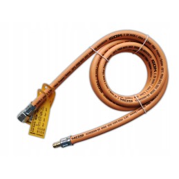 Gok gas hose 1 4 lh, quick connector, 2 m