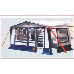 Storm zone of the vestibule tent 11 meters