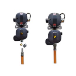 Gas hose gok rvs 8 x rst 8 truma duocontrol 40cm