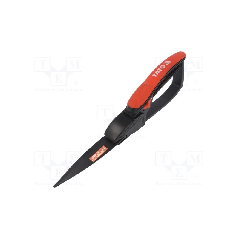 1 pcs x YATO - YT-8854 - Cutters, for the grass, L: 370mm, carbon steel, twistable