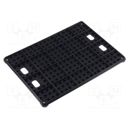1 pcs x EUROSTAT GROUP - 25-304-0006 - Conductive PCB rack, ESD, 357x257x14mm, black
