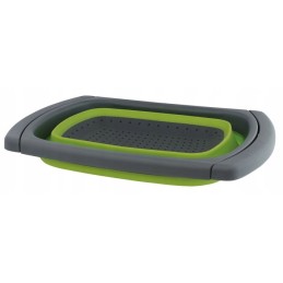 Folding colander, eurotrail tourist strainer