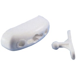 Side door latch protection for a camper