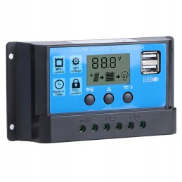 12v 24v 30a energy charge controller