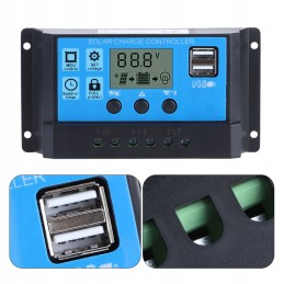 12v 24v 30a energy charge controller