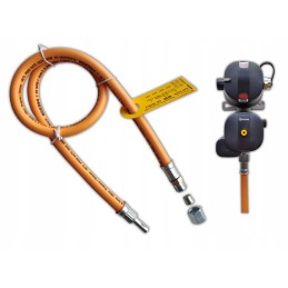 Gas hose gok rvs 8 x rst 8 truma duocontrol 80cm